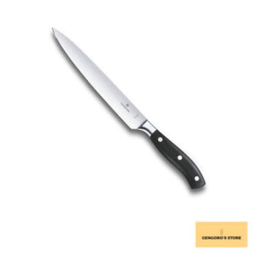 Slicing, Forged, 8" Straight Blade Black | Victorinox