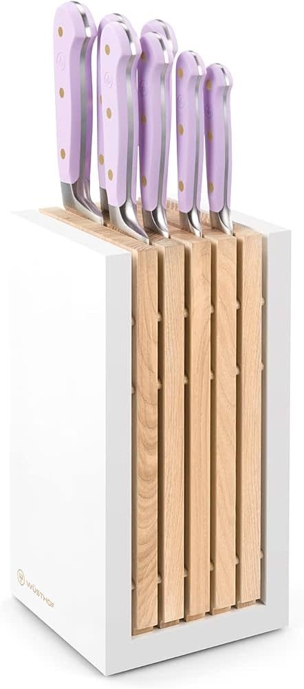 Eight Piece Knife Block Set - Classic Purple Yam | Wusthof