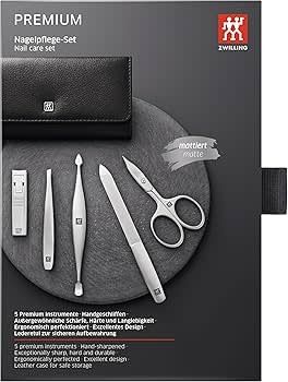 ZWB Premium 5-pc Taupe Leather Case Set | ZWILLING