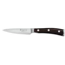3 1/2" Paring Knife - Ikon Blackwood | Wusthof