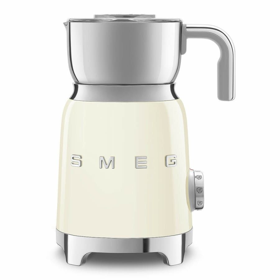 Tritan Renew Updated 50's Retro Style Milk Frother Cream | SMEG