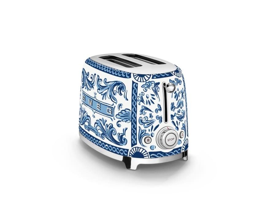 Dolce &amp; Gabbana Blu Med 2- Slice Toaster | SMEG