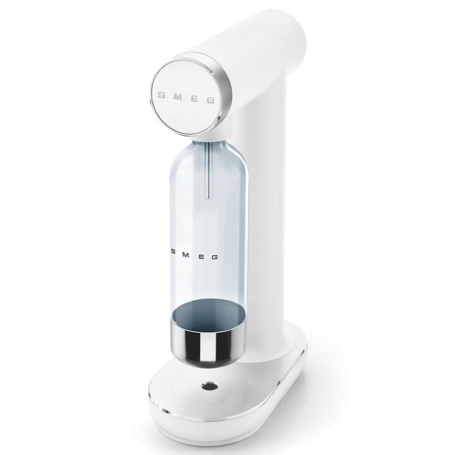 Contemporary Sparkling Water Maker White | SMEG
