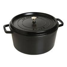 13.25-qt Round Dutch Oven - Black | Staub