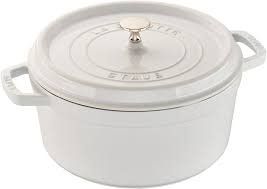 5.5-qt Round Dutch Oven - White | Staub