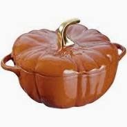 3.5-qt Pumpkin Cocotte - Burnt Orange w/ Stainless Stem | Staub
