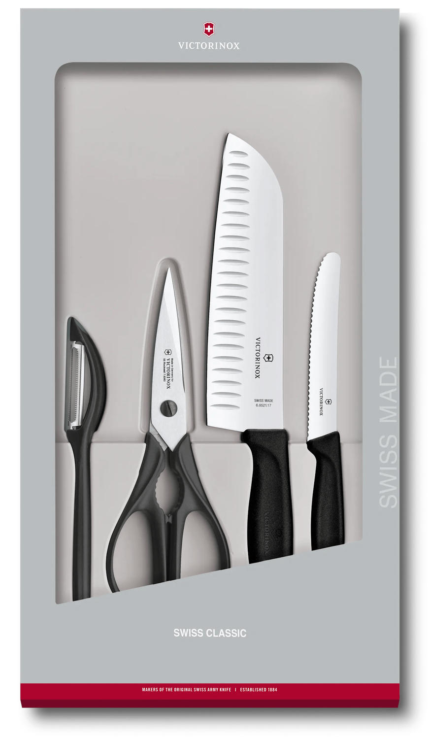 Sets, 4-Piece Kitchen Set Black | Victorinox