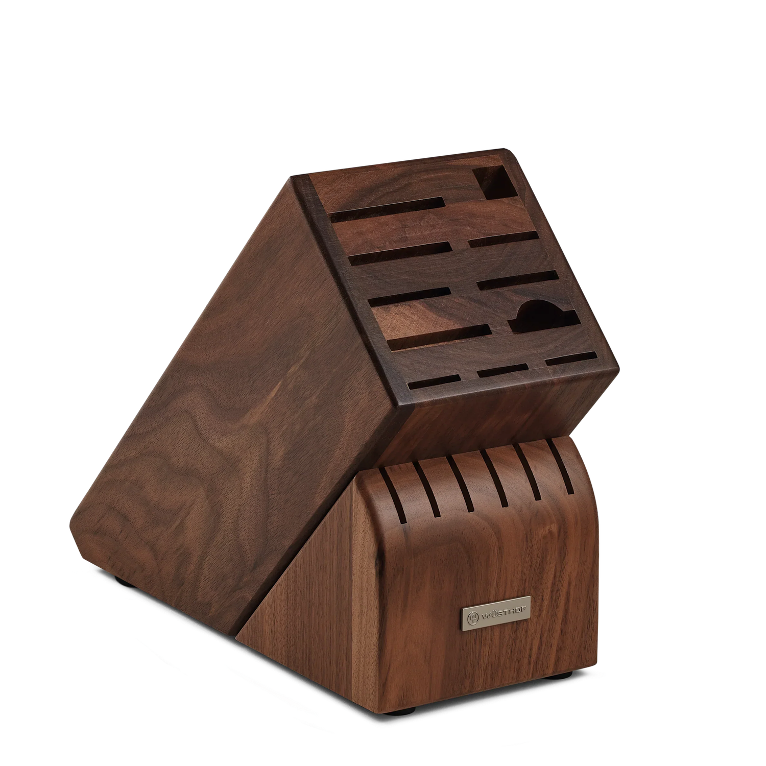 17-Slot Block, Walnut - Knife Storage | Wusthof