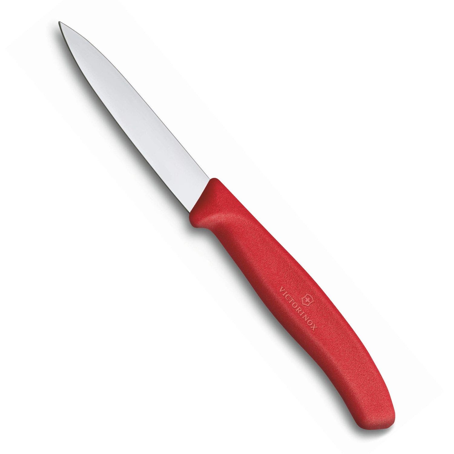 Paring Knife Display (24 - 6.7601, 3_" Straight, Spear) Red | Victorinox