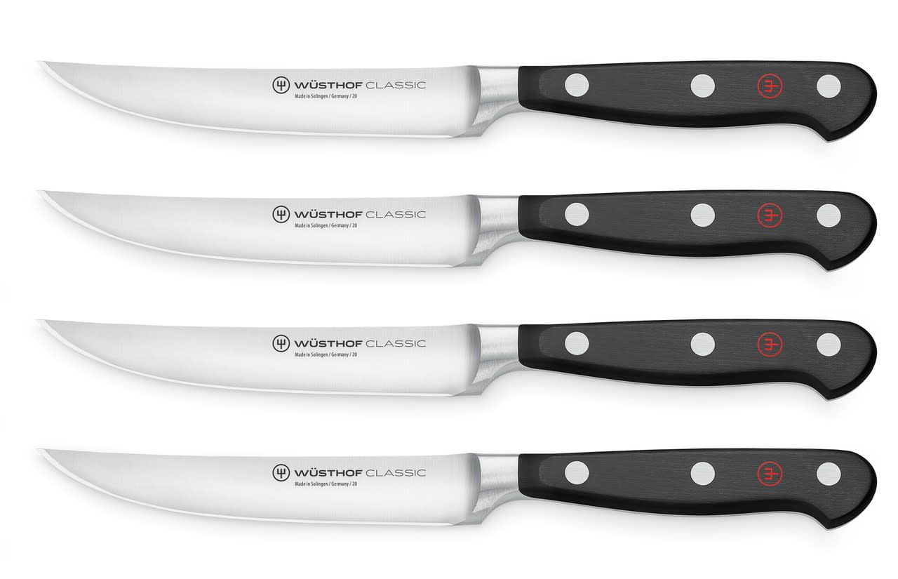 Four Piece Steak Knife Set - Classic | Wusthof