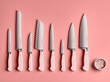 Eight Piece Knife Block Set - Classic Pink Sea Salt | Wusthof