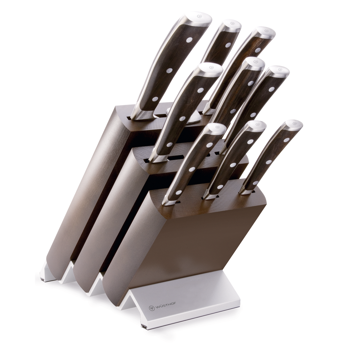 Ten Piece Knife Block Set - Ikon Blackwood | Wusthof