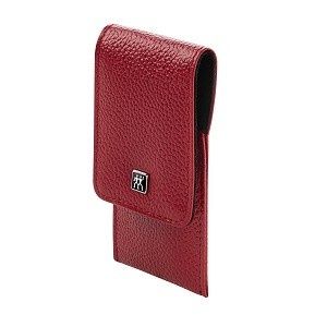 ZWB Premium 6-pc Red Leather Case Set | ZWILLING