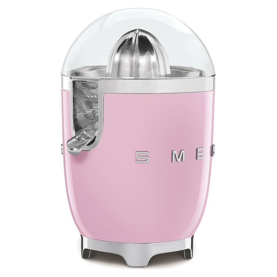 50's Retro Style Aesthetic Citrus Juicer Pink | SMEG