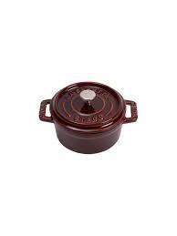 0.25-qt Mini Round Dutch Oven - Grenadine | Staub