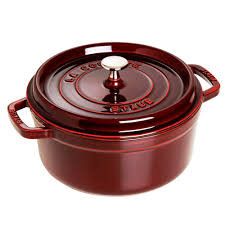 5.5-qt Round Dutch Oven - Grenadine | Staub