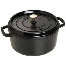 5.5-qt Round Dutch Oven - Black | Staub