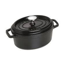 1-qt Oval Dutch Oven - Black | Staub
