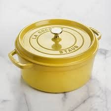 7-qt Round Dutch Oven - Citron | Staub