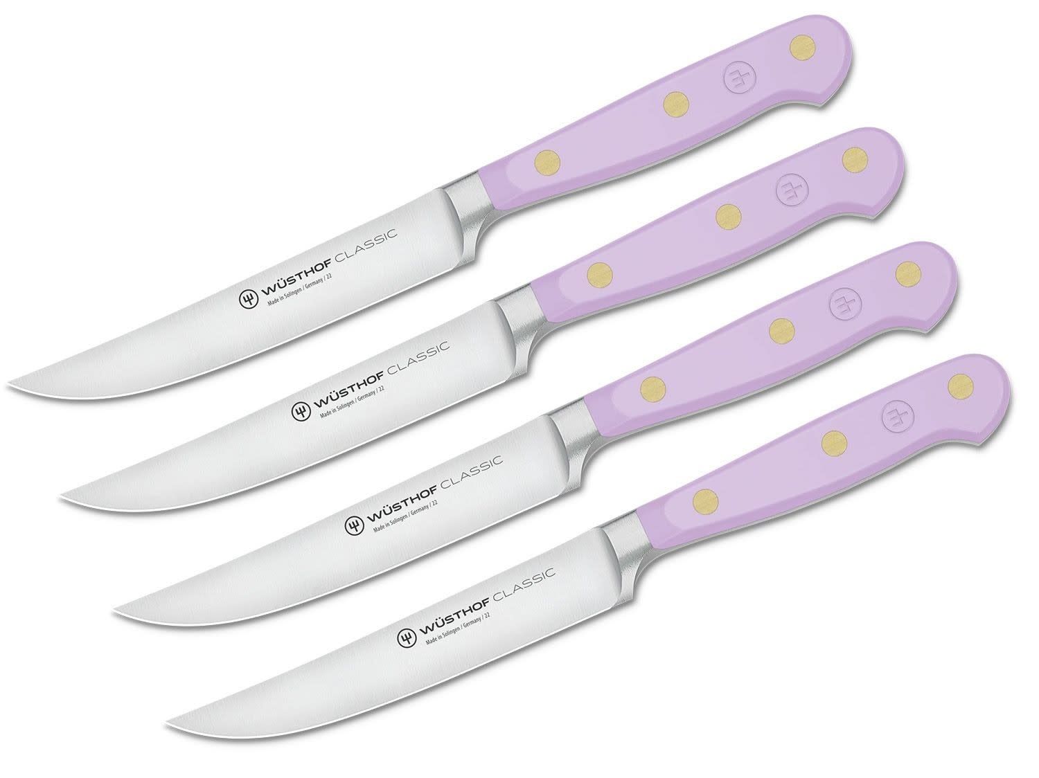 Four Piece Steak Knife Set - Classic Purple Yam | Wusthof