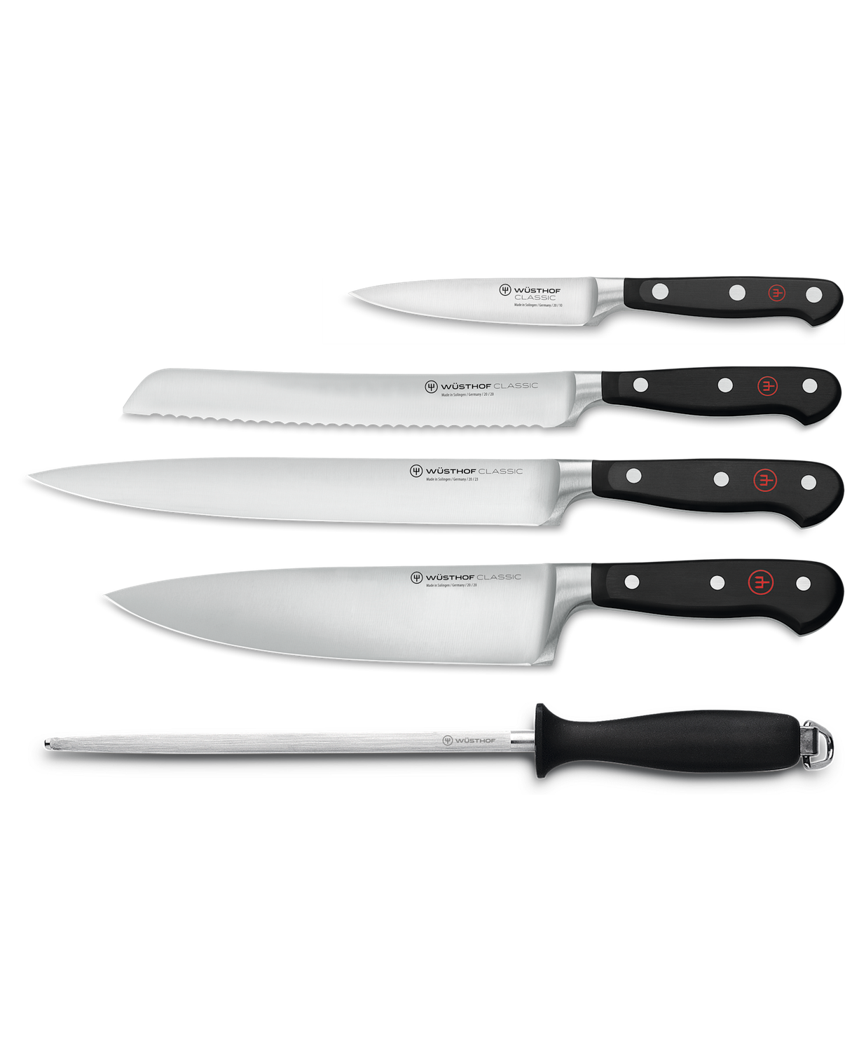 Five Piece Chef's Knife Set - Classic | Wusthof