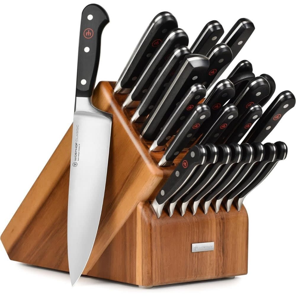 Twenty-Six Piece Block Set, Acacia - Classic | Wusthof