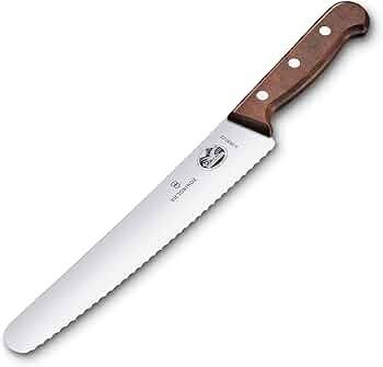 Bread, Forged, 9" Curved, Serrated Blade Wood | Victorinox