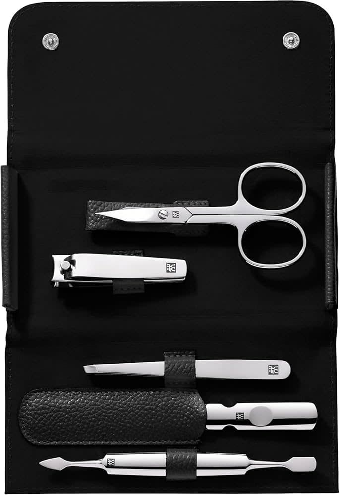 ZWB Classic 6-pc Black Leather Case Set | ZWILLING