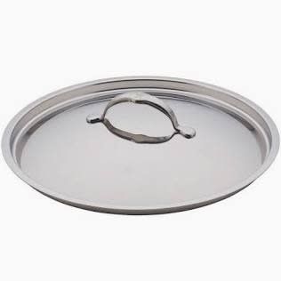 12.5" SS Traditional Lid (32cm) fits 12.5" Skillet, 5qt Sauté Pan, 9qt Rondeau - Provisions Accessories | Hestan