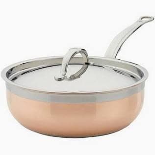 3.5qt Covered Essential Pan (24cm) - Copperbond | Hestan