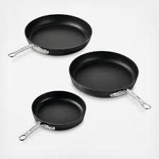 3pc Skillet Set, 8.0", 9.5", and 12.5" - Titum Fusion | Hestan