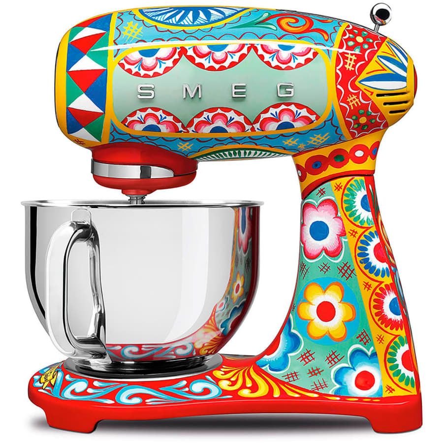 Dolce &amp; Gabbana Sicily Stand Mixer | SMEG