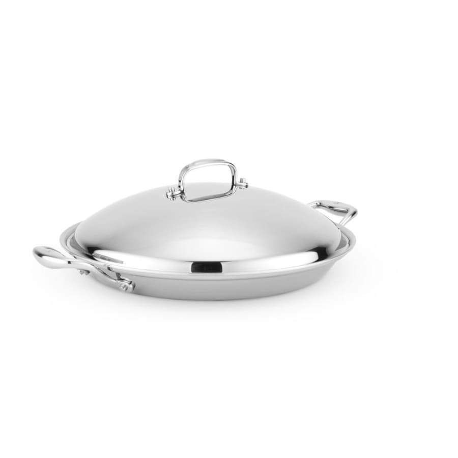 13.5" Paella Pan with Lid | Heritage Steel