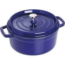 4-qt Round Dutch Oven - Dark Blue | Staub