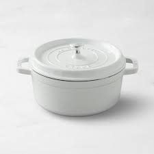 4-qt Round Dutch Oven - White | Staub