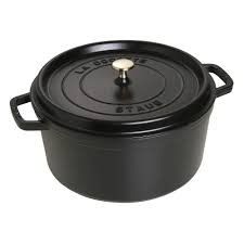 9-qt Round Dutch Oven - Black | Staub