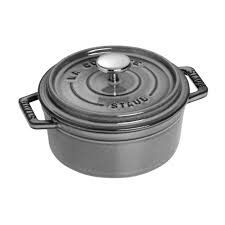 0.5-qt Round Dutch Oven - Graphite Grey | Staub