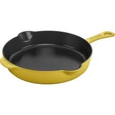 8.5-inch Traditional Deep Skillet - Citron | Staub