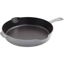11-inch Traditional Deep Skillet - Graphite Grey | Staub