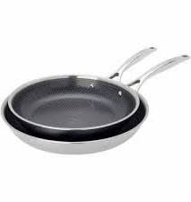 2-pc Stainless Steel Dual Performance Fry Pan Set | Henckels