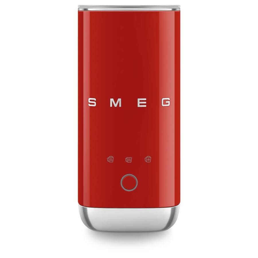 50's Retro Style Mini Milk Frother Red | SMEG