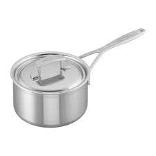 4-qt Stainless Steel Saucepan with Helper Handle | Demeyere