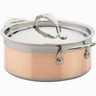 3.0qt Covered Soup Pot (20cm) - Copperbond | Hestan