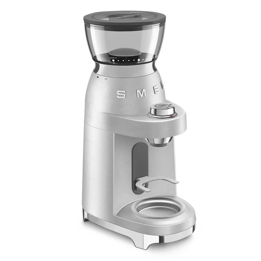 New 50's Retro Style Espresso Coffee Grinder | SMEG