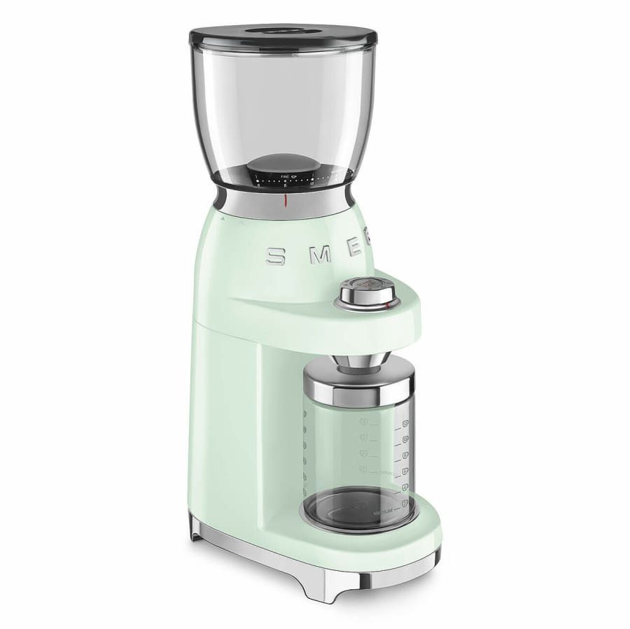 50's Retro Style Coffee Grinder Pastel Green | SMEG
