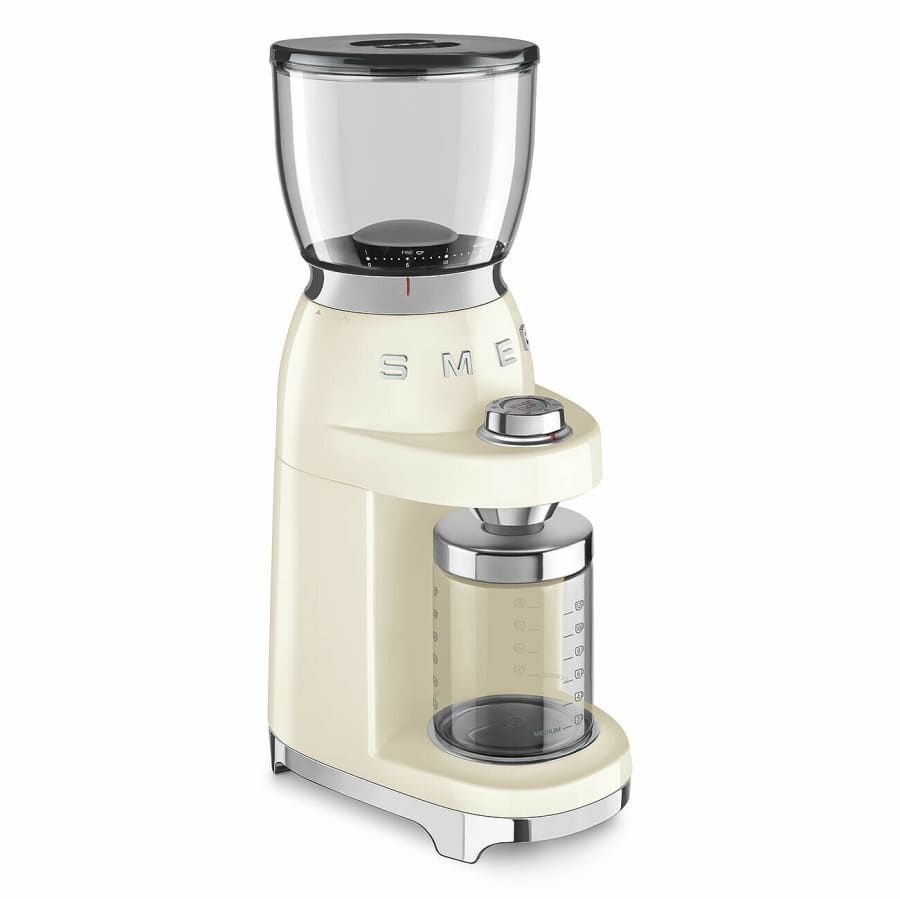 50's Retro Style Coffee Grinder Cream | SMEG