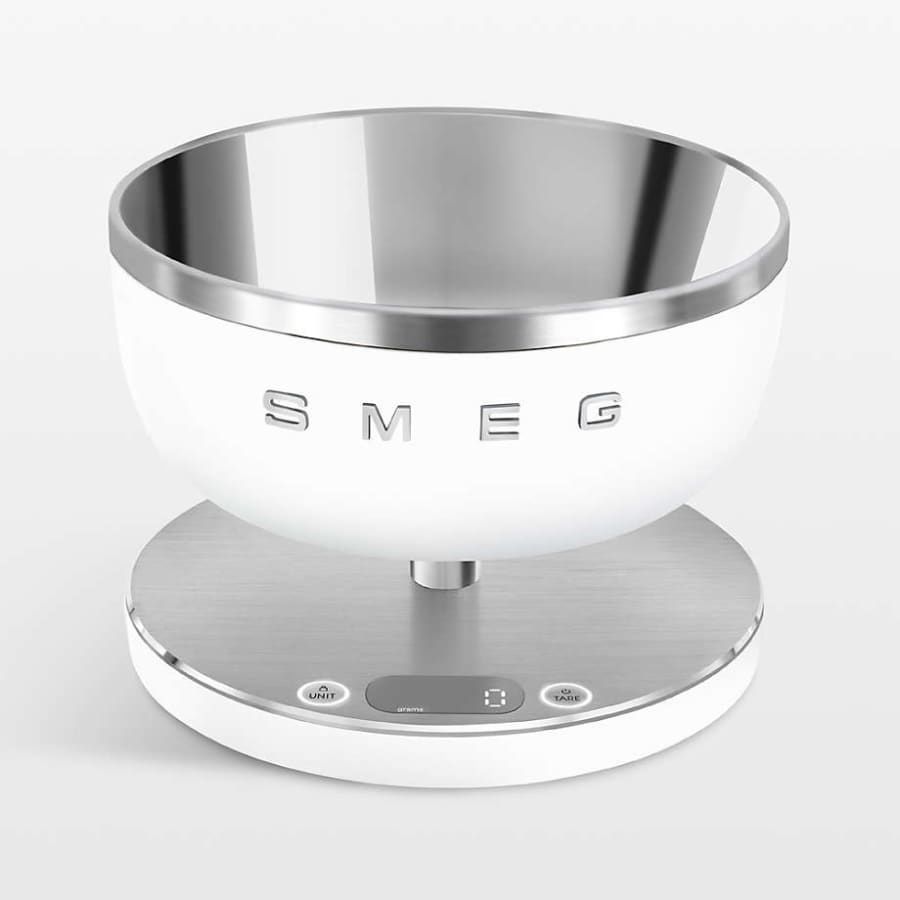 Contemporary Kitchen Scale (White) | SMEG