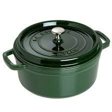 5.5-qt Round Dutch Oven - Basil | Staub