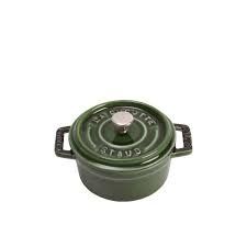 0.25-qt Mini Round Dutch Oven - Basil | Staub