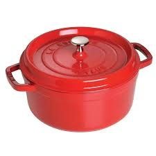 5.5-qt Round Dutch Oven - Cherry | Staub